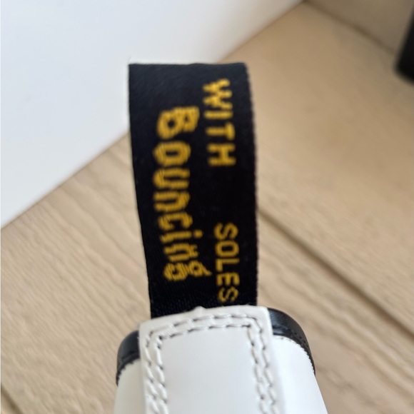Dr. Martens White and Black Boots - Picture 13 of 15